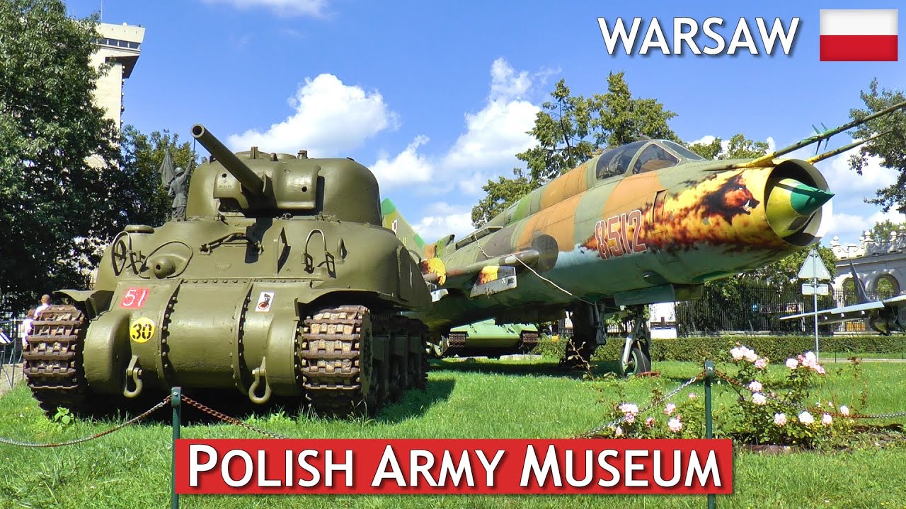 WARSAW │ POLAND.  Polish Army Museum.  Outdoor exhibition.