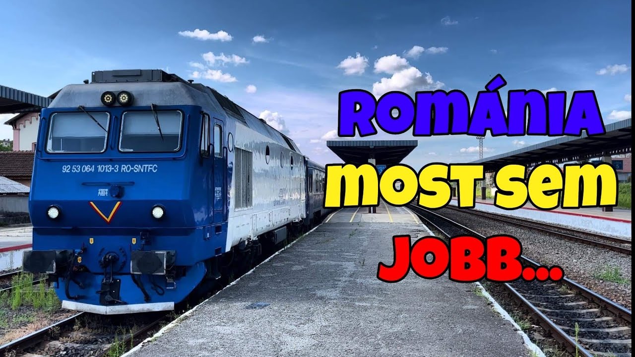 ROMÁN VONAT, AMI TÖBB, MINT 17 ÓRÁT MEGY A FEKETE-TENGERIG...EZ NEM ERDÉLY...EZ PARTIUM...