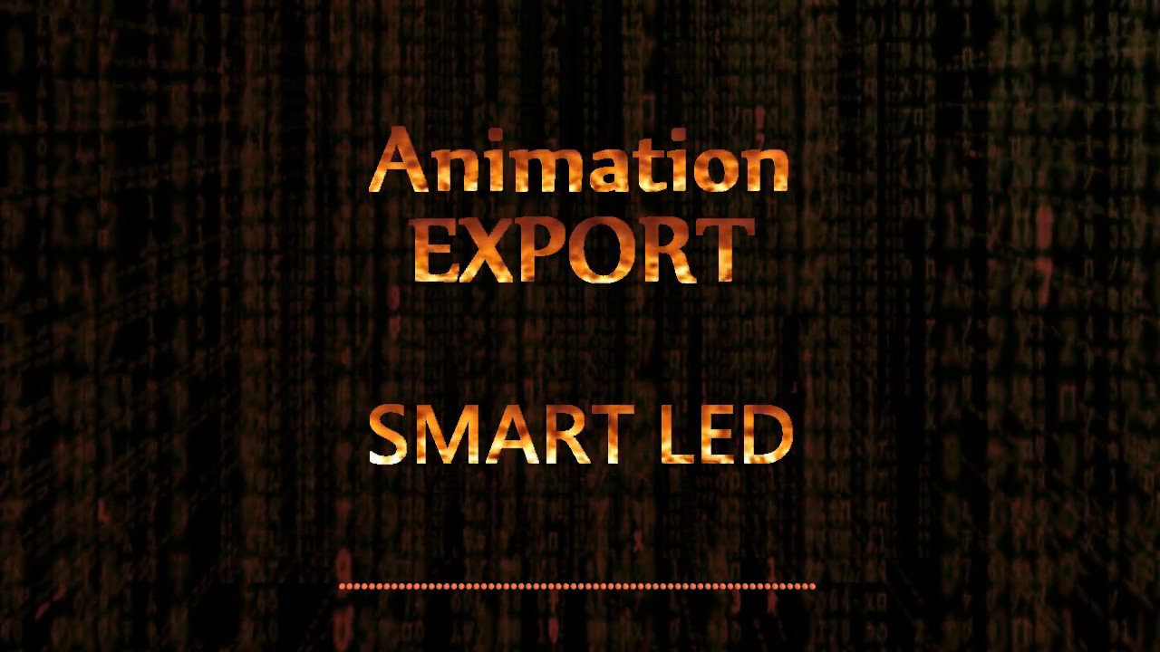 Jinx! Animation Export to WS2812, WS2811