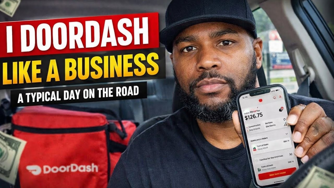 I DoorDash Like a Business | A Typical Day on the Road 