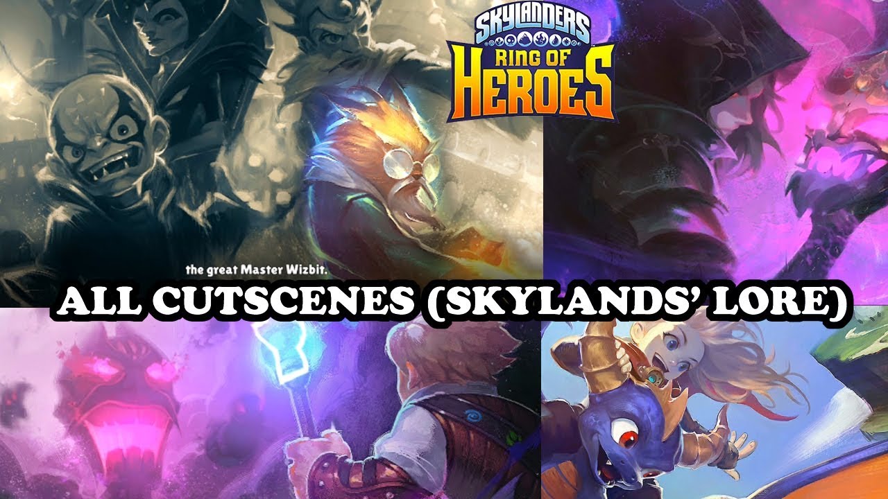 Skylanders: Ring Of Heroes - ALL CUTSCENES (Skylands' Origins, Ancients & Lore + ENDING)