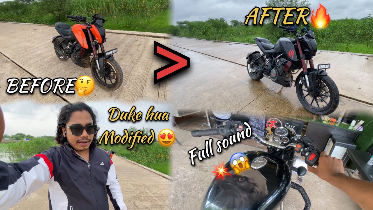 Duke hua modified 🔥|      #foryou #akkurider #motovolgger #vlog #viralvideo #rider #youtube