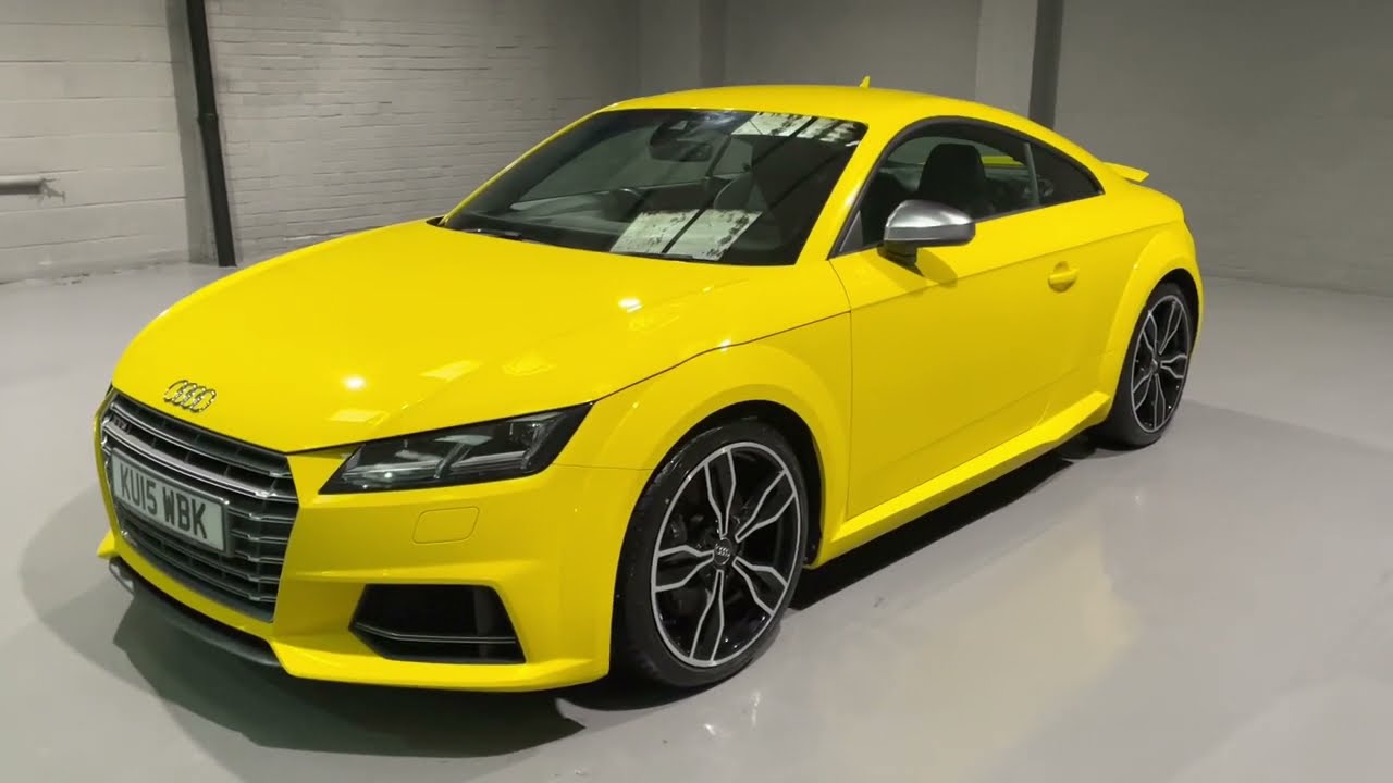 Audi TTS in Vegas Yellow: A Walk-Around Tour