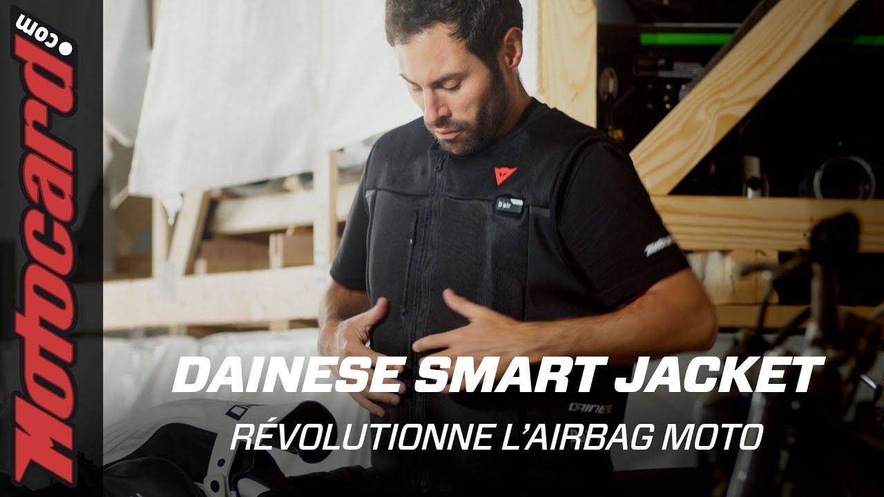 L'AIRBAG MOTO révolutionné par l'airbag DAINESE SMART JACKET