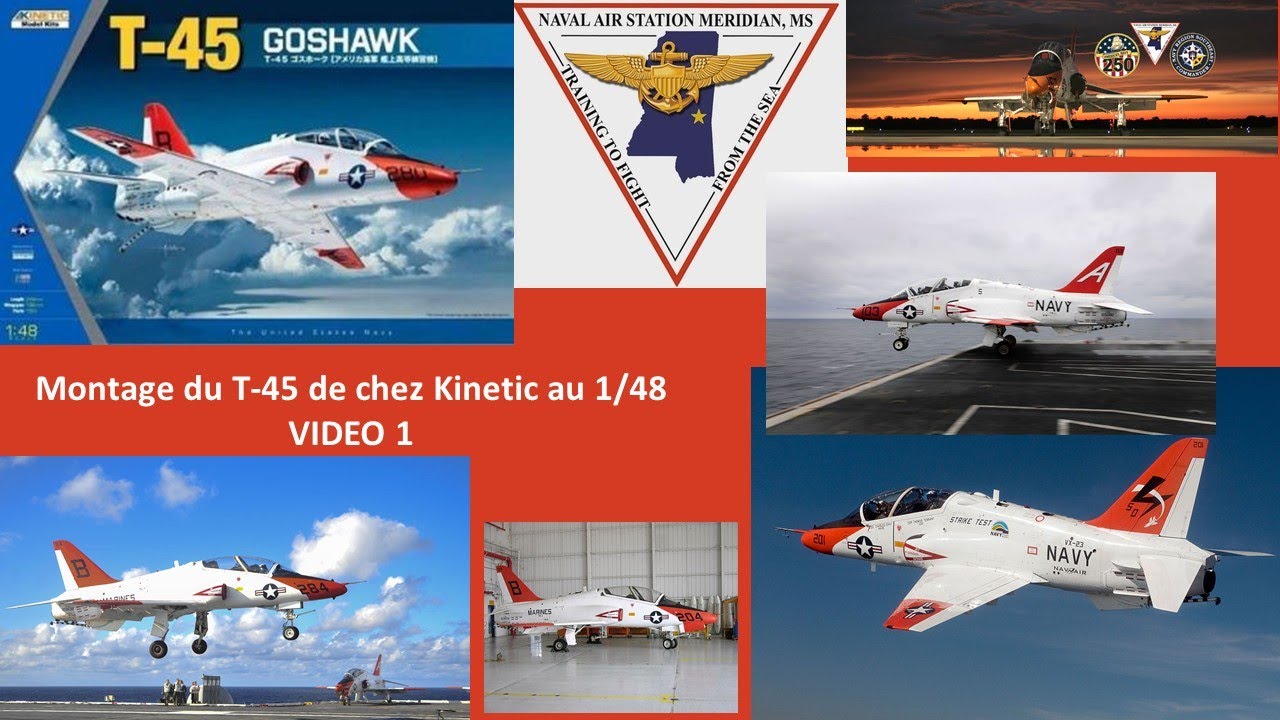 Montage du T-45 de chez Kinetic au 1/48 - Vidéo 1
