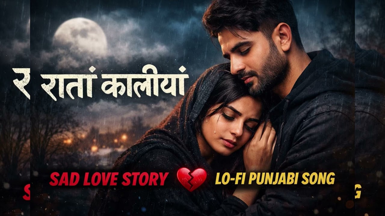 रातां कालीयाँ (Official Song) | Sad Punjabi Lo-fi Song 2026 | Heart Touching Love Story