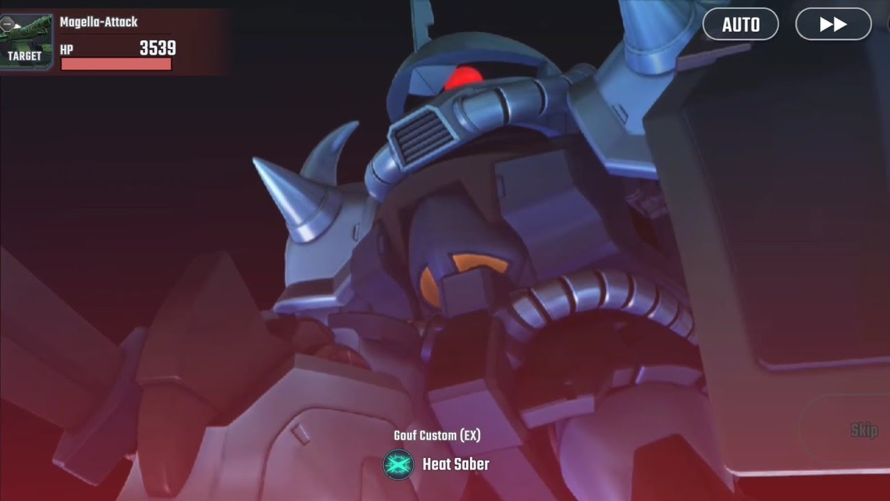 UR Gouf Custom (EX) Animations SD Gundam G Generation ETERNAL SDガンダム ジージェネレーション エターナル