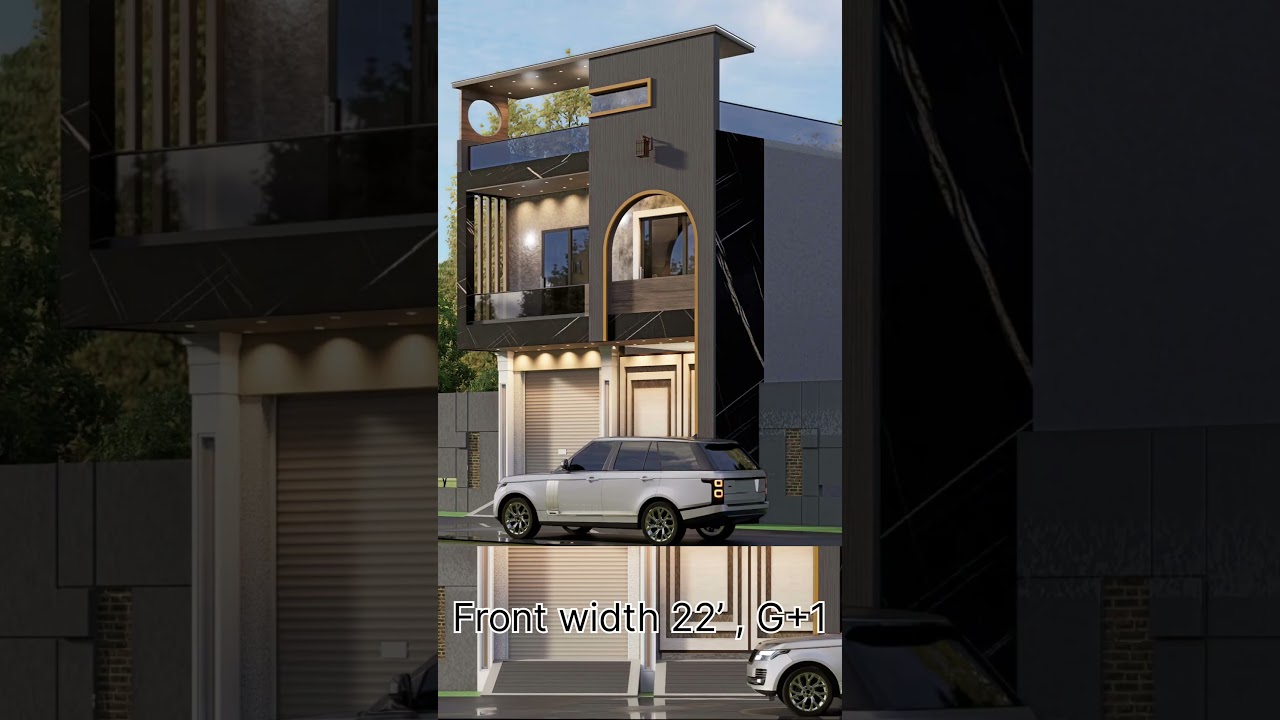 First look of 3D Elevation on customer demand #3delevation #happycustomer #architecture