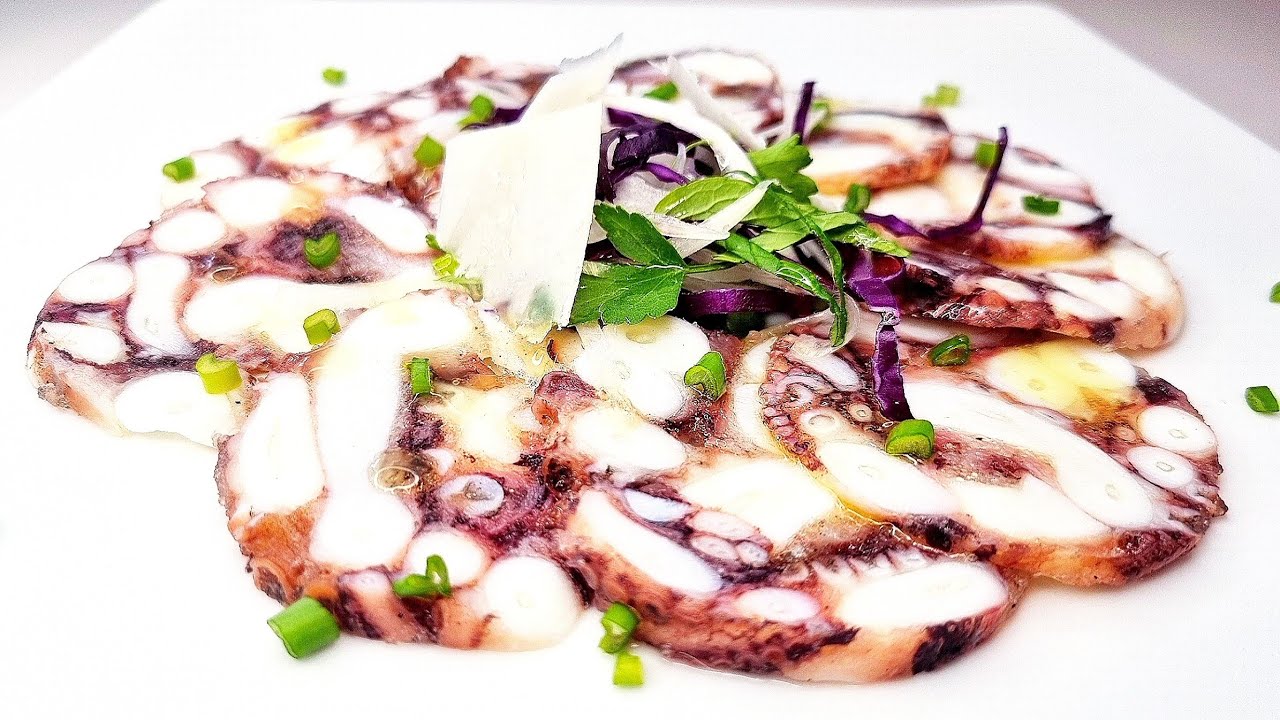 Μοσχιός Καρπάτσιο - Musky Octopus Carpaccio - Eπ. 186 | Σταυρούλα Ζεγκίν