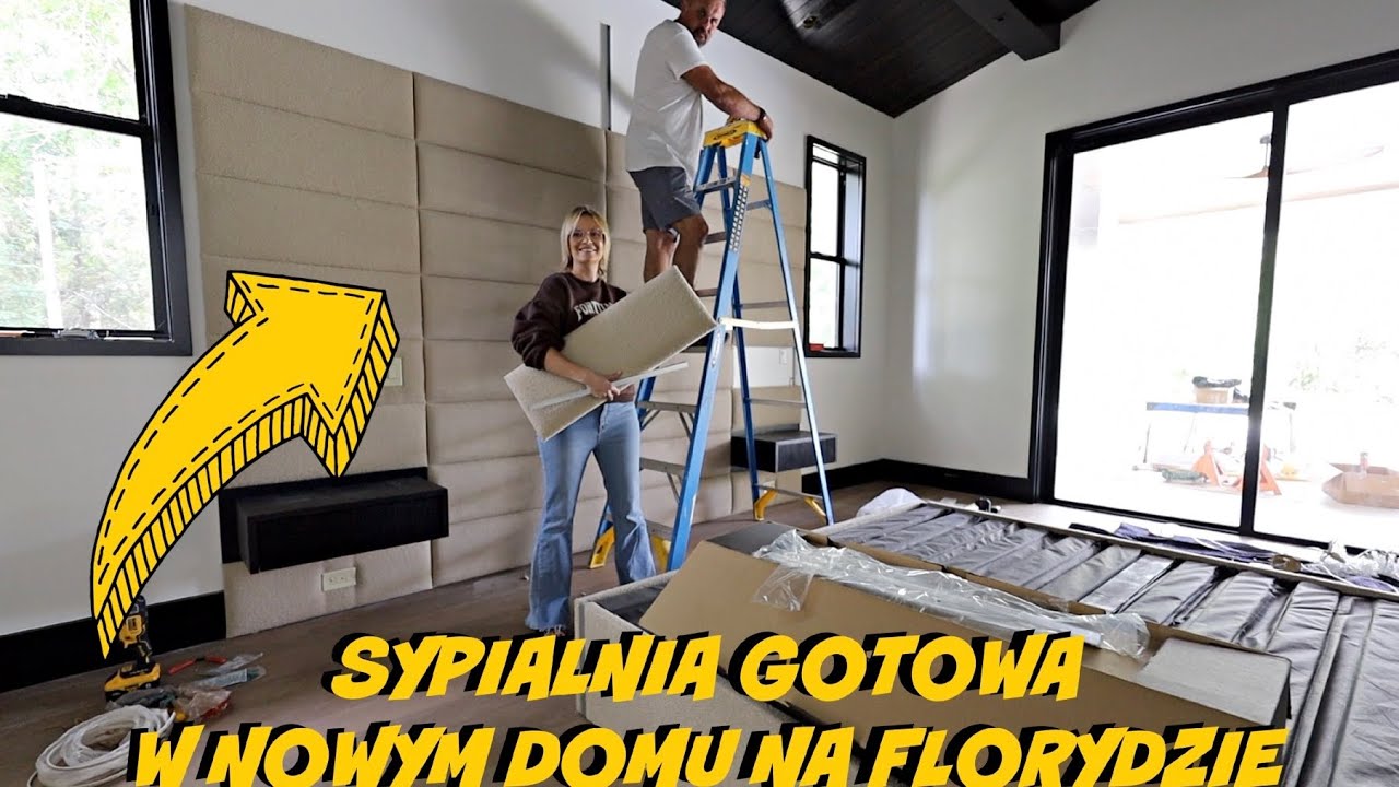 SYPIALNIA GOTOWA! WYMARZONE ŁÓŻKO W NOWYM DOMU NA FLORYDZIE!