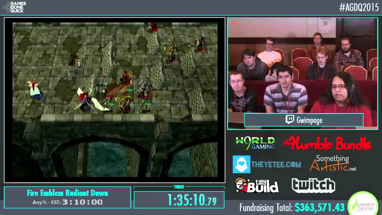 Awesome Games Done Quick 2015 - Part 78 - Fire Emblem Radiant Dawn by Gwimpage