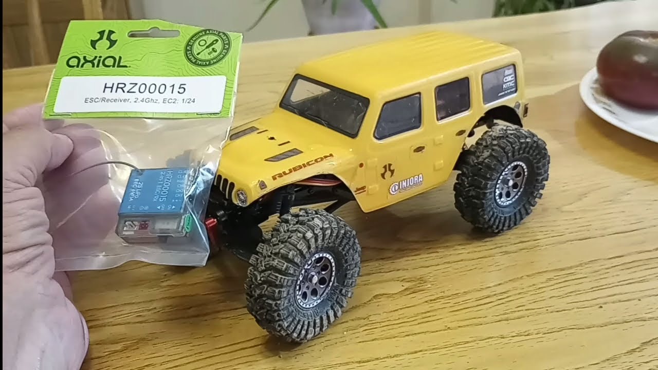 Axial scx24 V2 esc install.... Won't bind ?