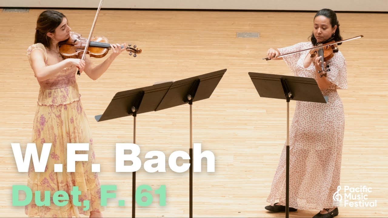 W.F. Bach: Duet, F. 61 / W.F. バッハ：二重奏曲 F. 61 [PMF 2025]