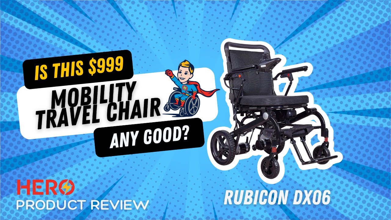 Is this $999 Mobility Travel Chair Any Good? - Rubicon DX06