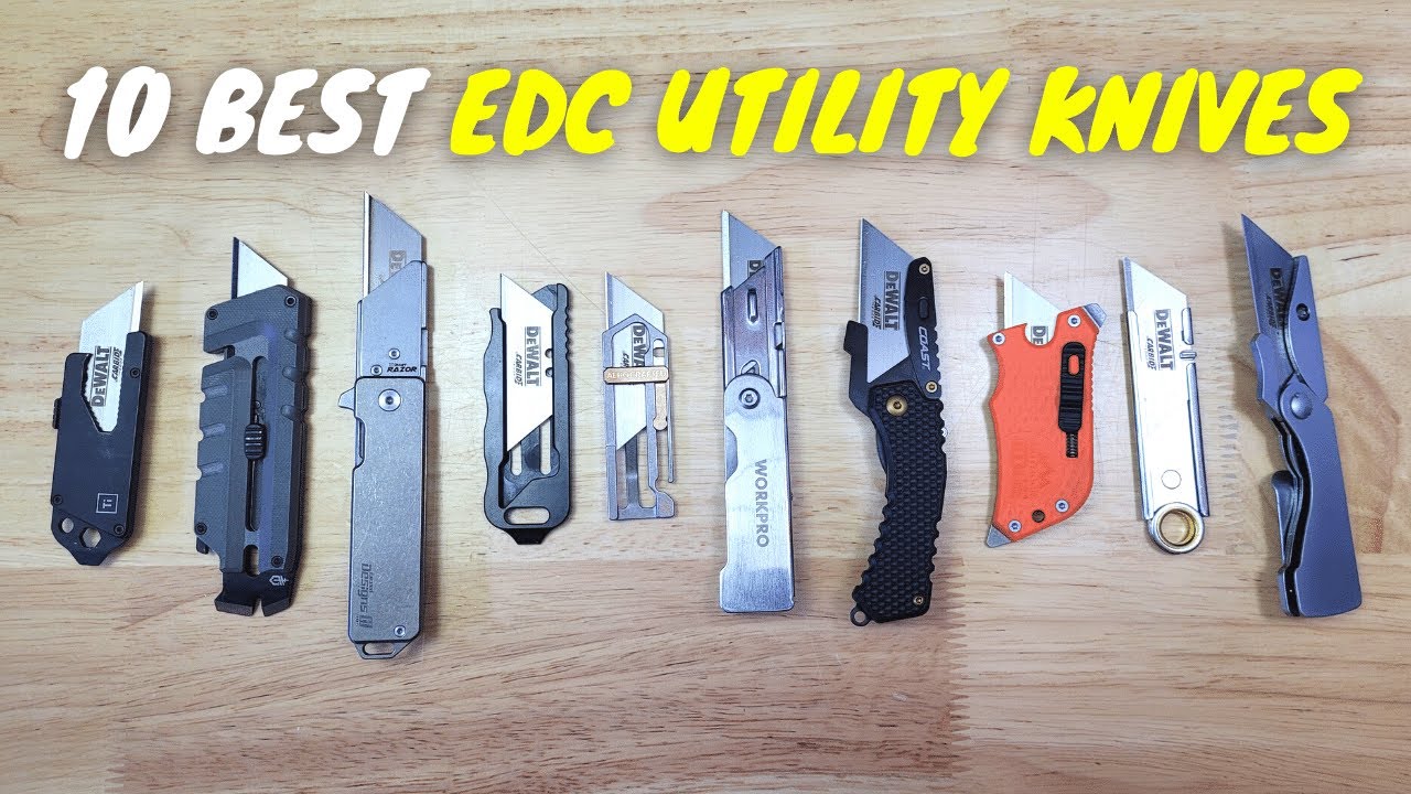Сравнение 10 универсальных ножей EDC (GERBER, WORKPRO, OUTDOOR EDGE, EXCEED DESIGNS и AEROCRAFTED)