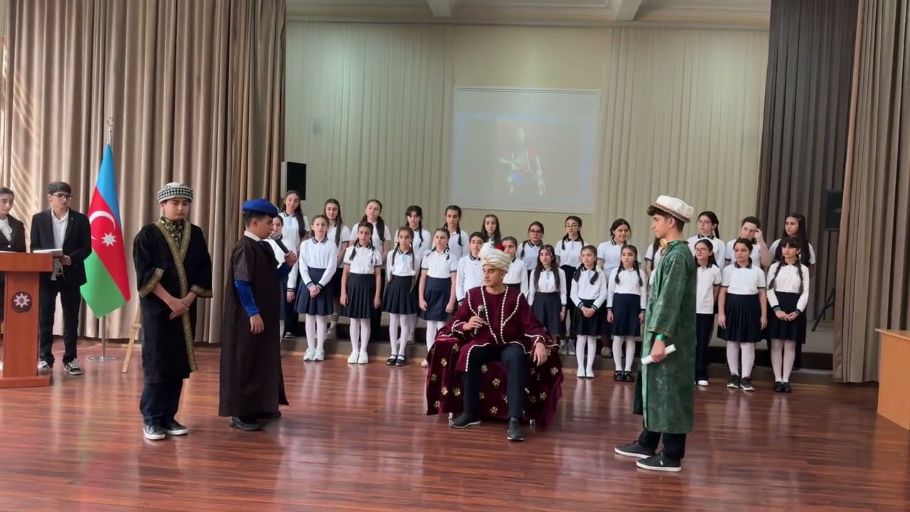 12 Noyabr -Konstitusiya Gününə həsr olunmuş tədbirdən Ədalətin Səsi səhnəciyi