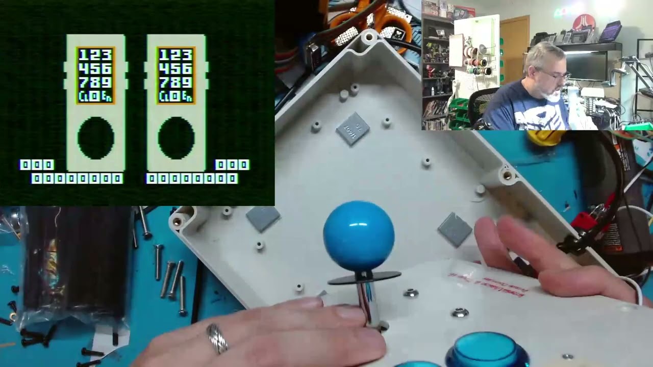 What's on my workbench, IntelliVision II v2.0 Demo with 16 directions with FW Test