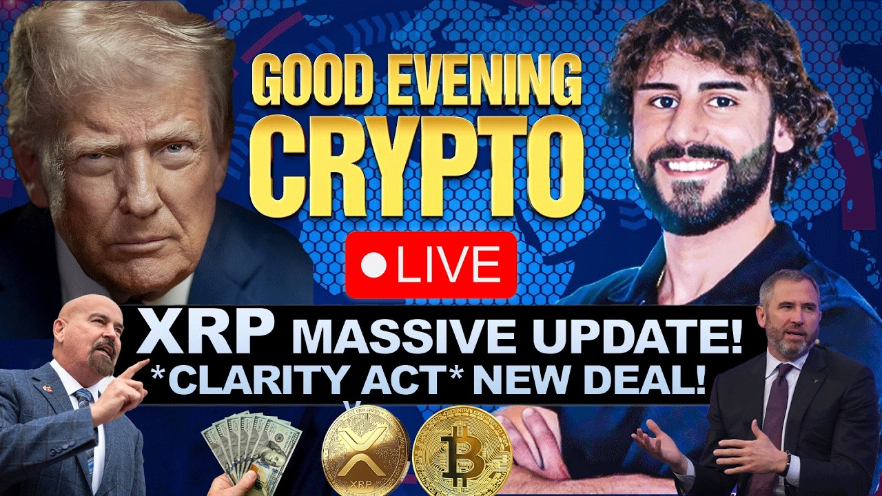 🚨 BREAKING: WHITE HOUSE *BOMBSHELL* CLARITY ACT DEAL IS HERE! 🚨 XRP REPRICE & JAPAN UNWIND NEXT!?
