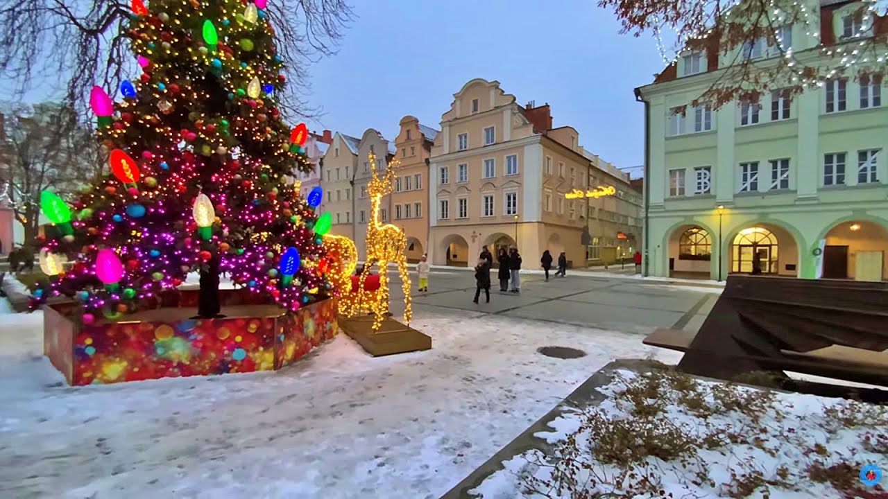 Jelenia Góra - wieczorny spacer z kamerą
