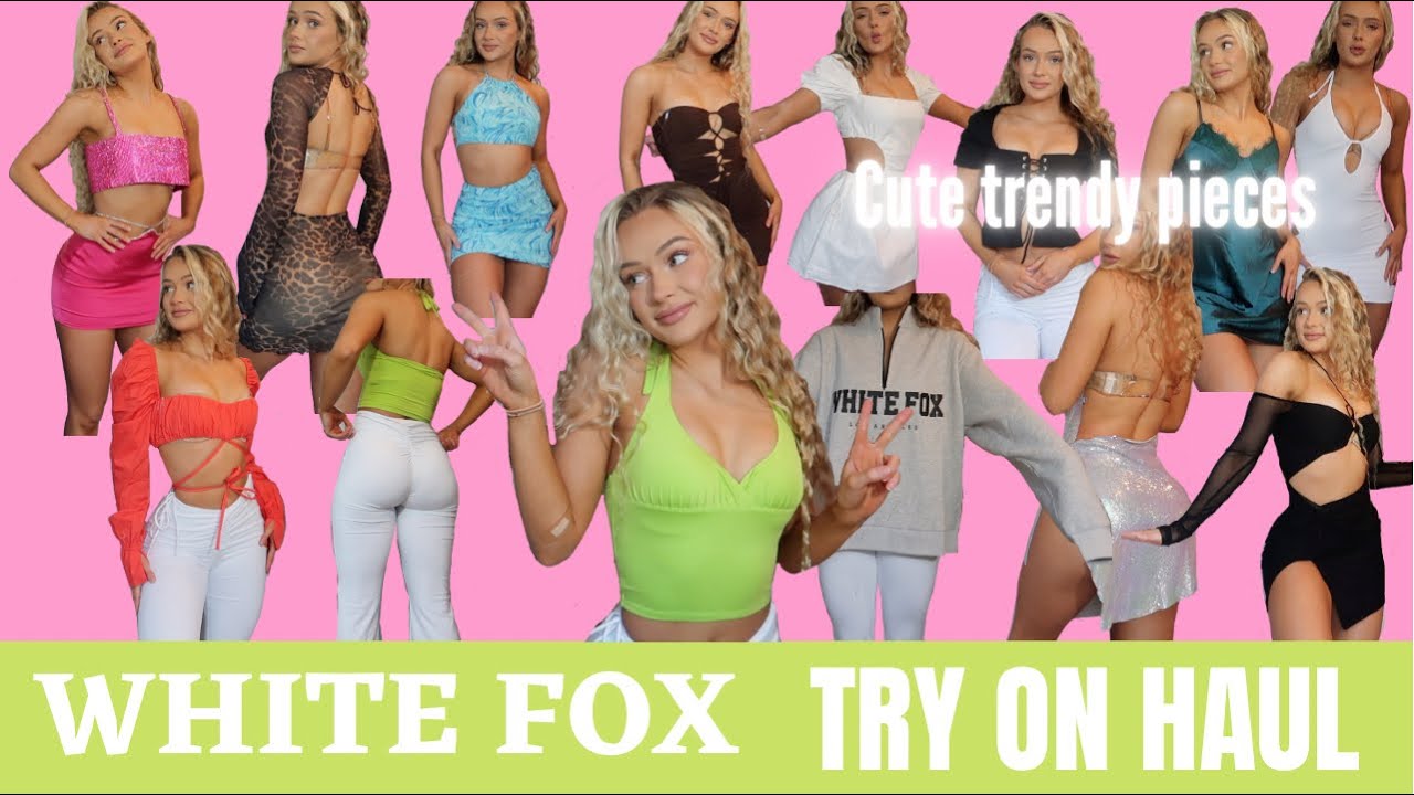 HUGE WHITE FOX BOUTIQUE TRY ON CLOTHING HAUL | Trendy pieces 2021 plus discount code