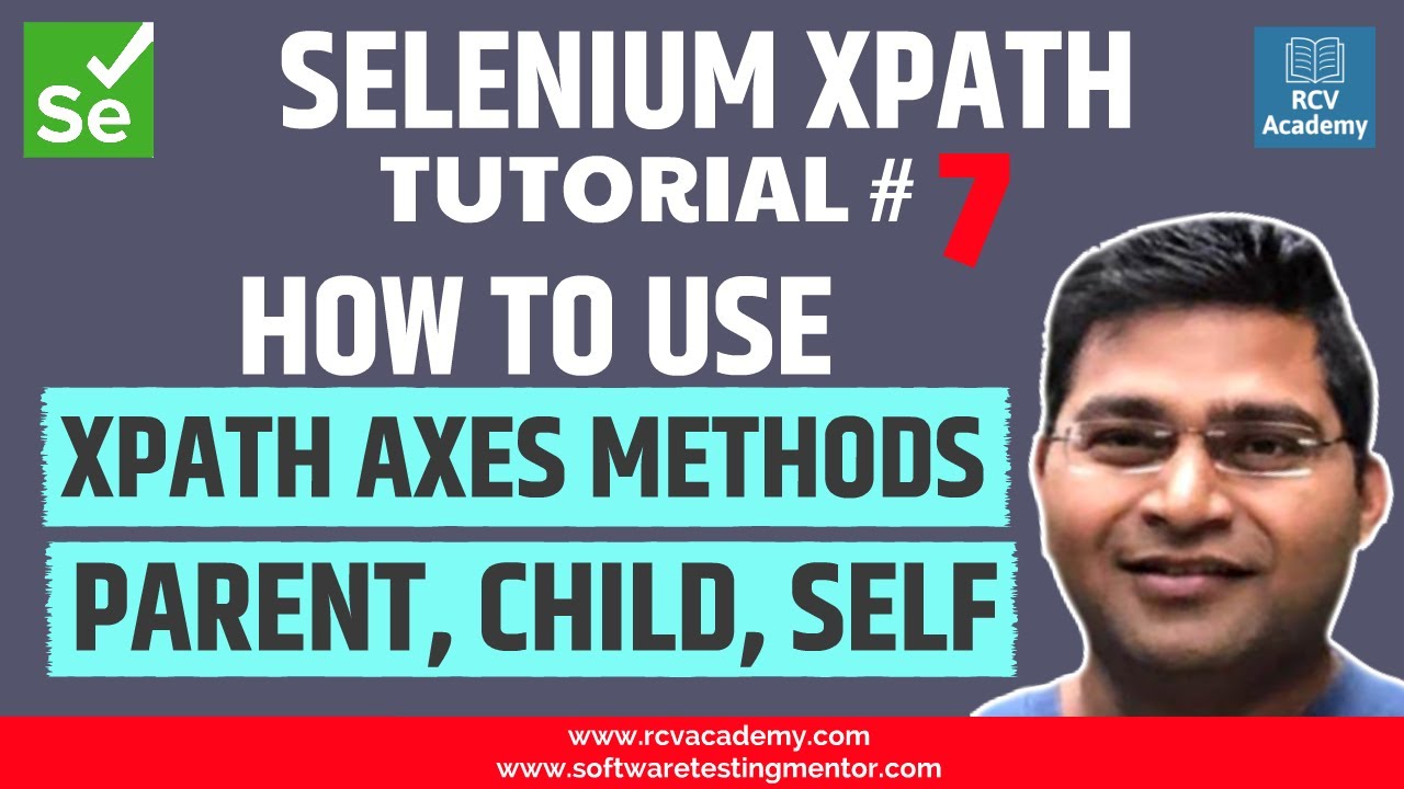 Учебник Selenium XPath №7 — Методы осей XPath | Родительский, дочерний, собственный