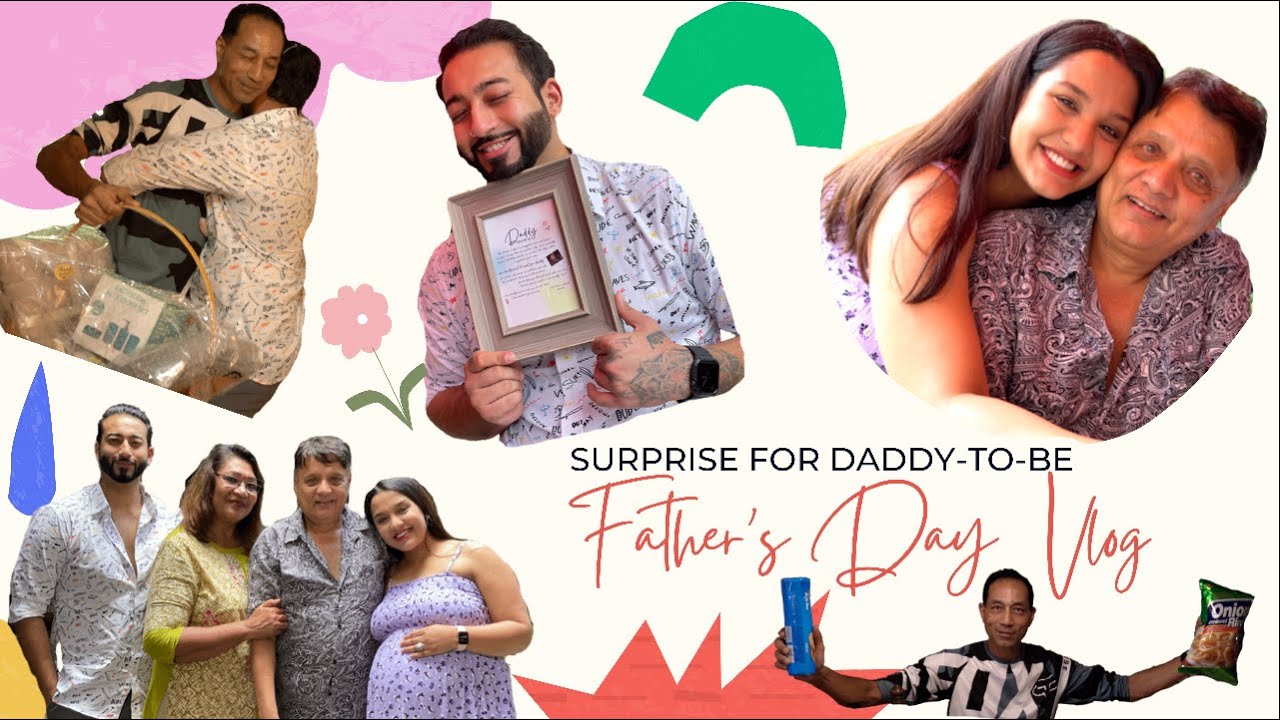 Father's Day VLOG | A little surprise for Daddy-To-Be