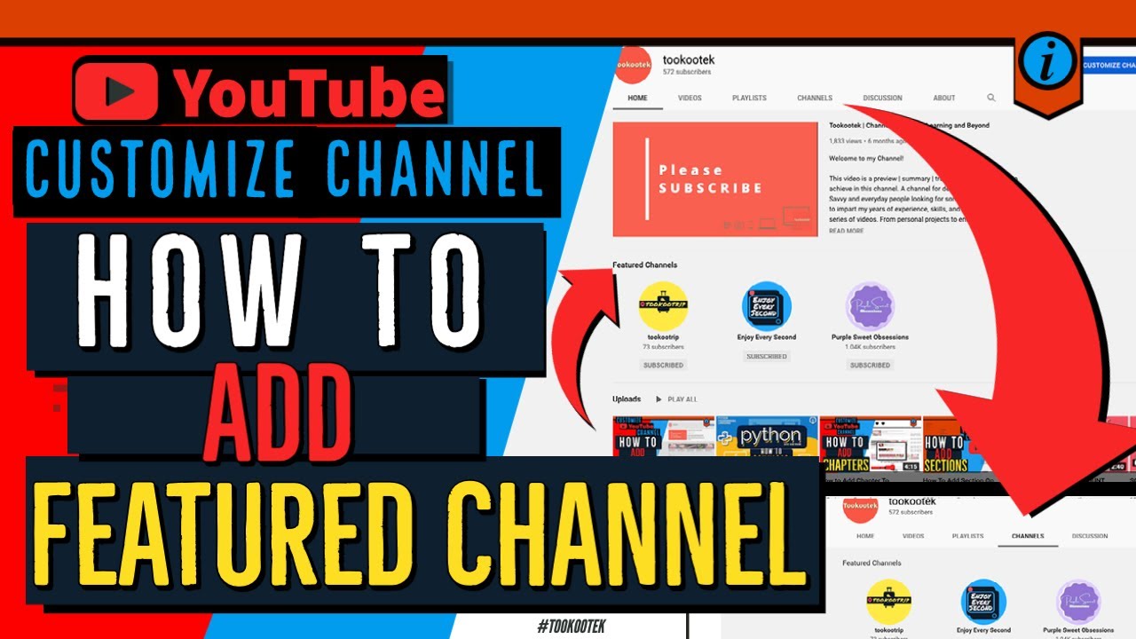 How to Add Featured Channels To Youtube Channel [2020]