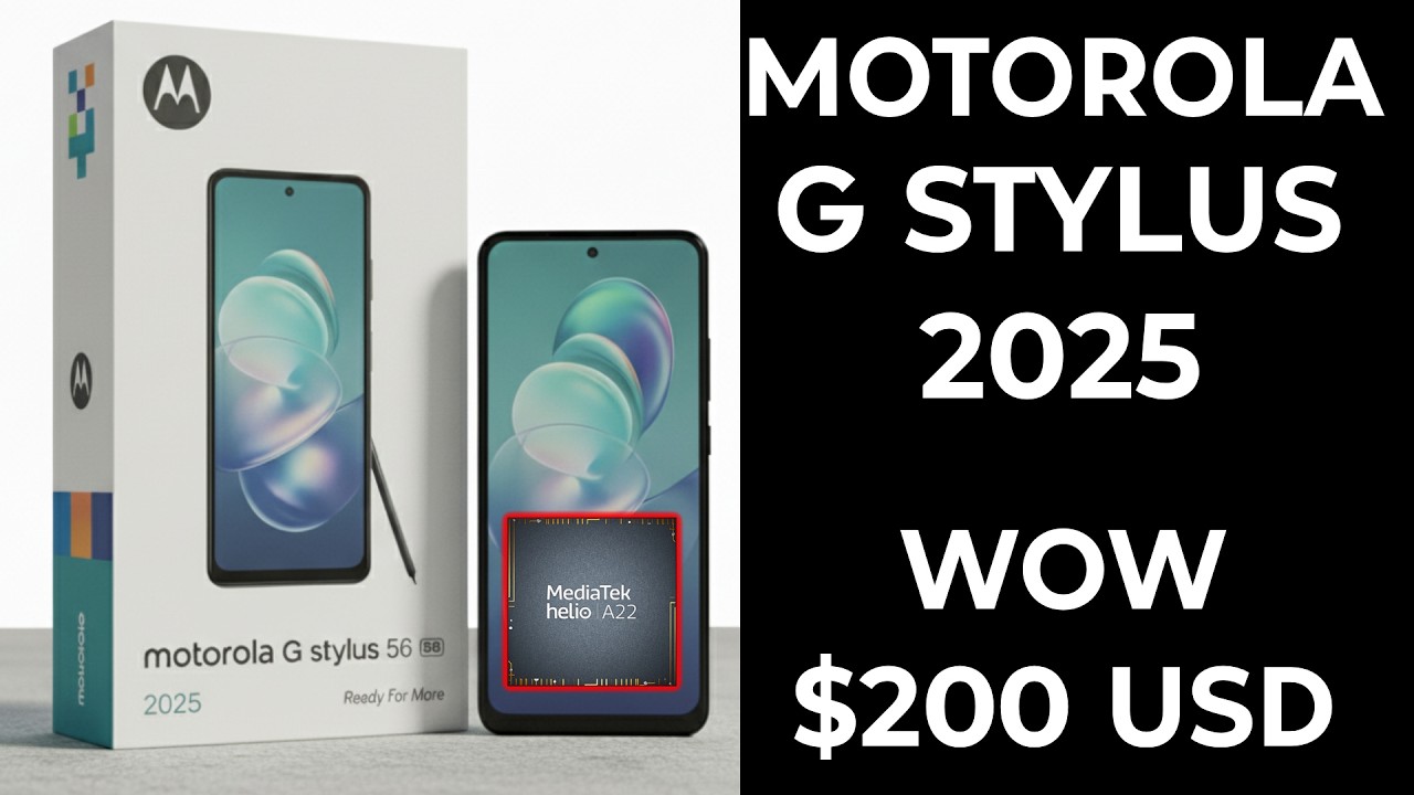 ¿MEJOR que el GALAXY NOTE? 🤯 El Moto G Stylus 5G 2025 con Lápiz MÁGICO ✨