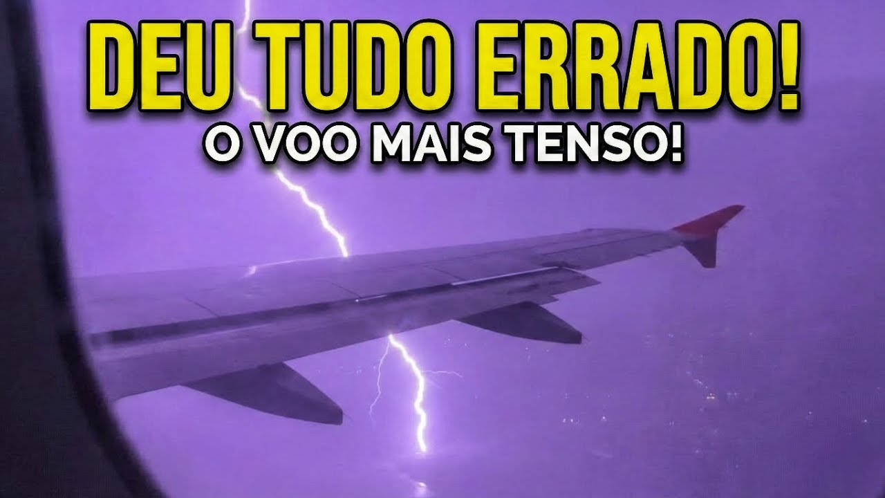 DEU TUDO ERRADO! O VOO MAIS TENSO QUE JÁ REGISTREI (BENTO x CUIABÁ) VLOG