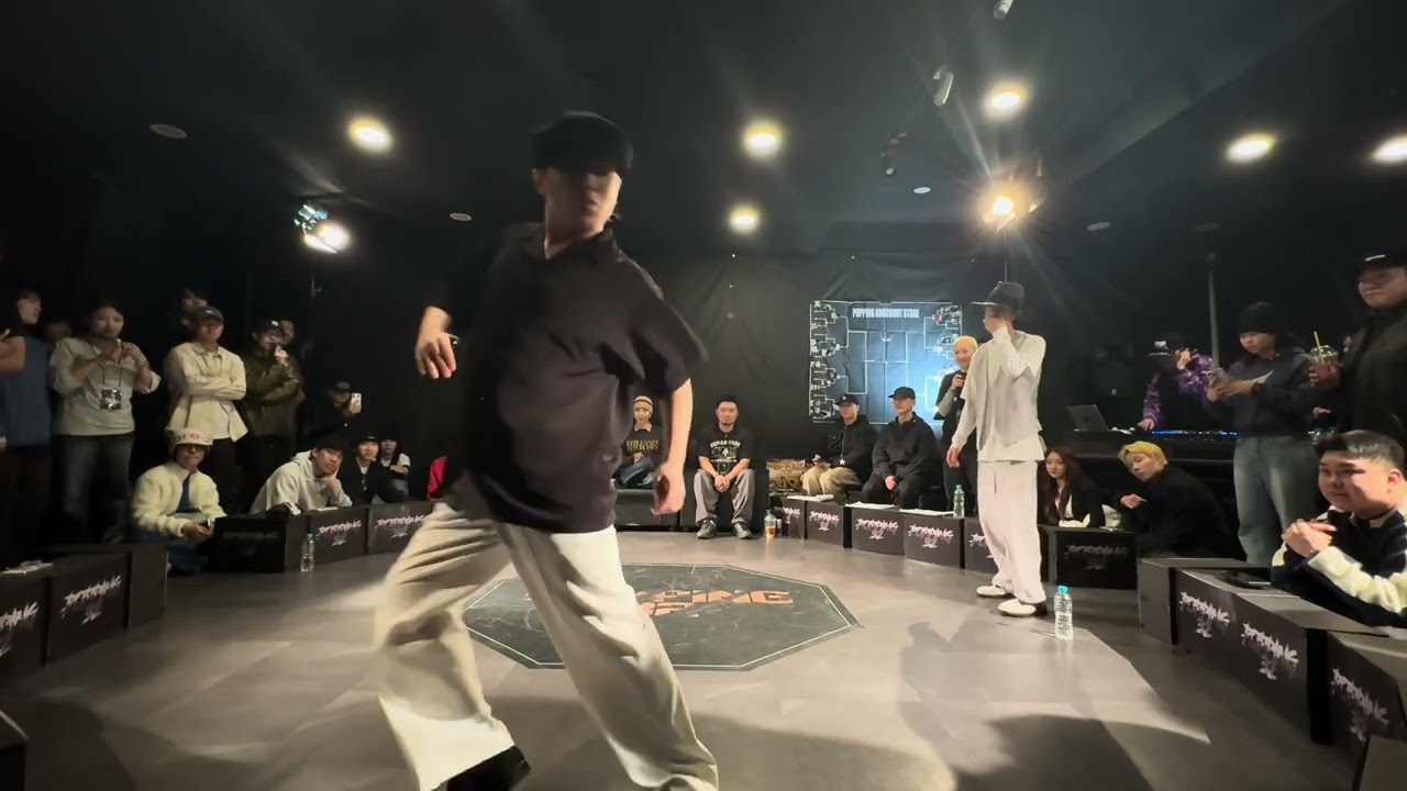 팝핑32 ver 4 8강 첫번째 경기 K IN vs ONE KICK 가로 ver