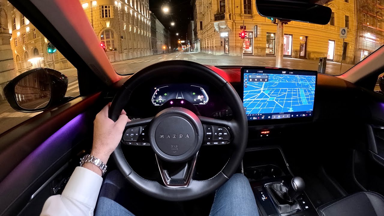 Новая MAZDA CX-5 2026 (Европа) &mdash; ночной тест-драйв от первого лица и ОБЗОР