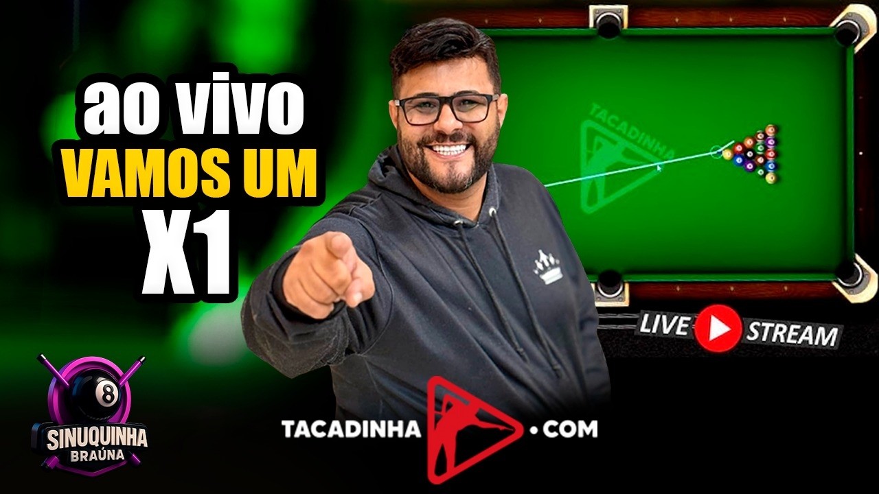 DESAFIEI OS INSCRITOS NA SINUCA 🔥 Quem ganha no Tacadinha.com?