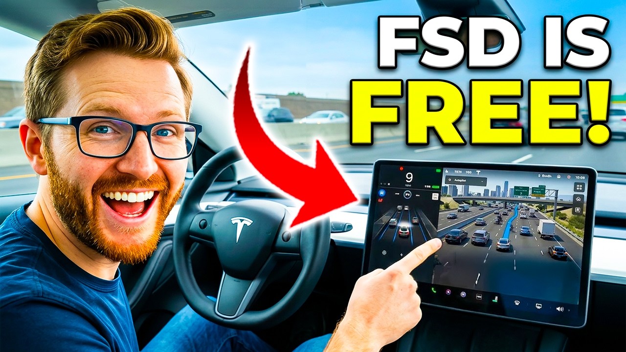 Tesla делает систему FSD бесплатной для всех владельцев!