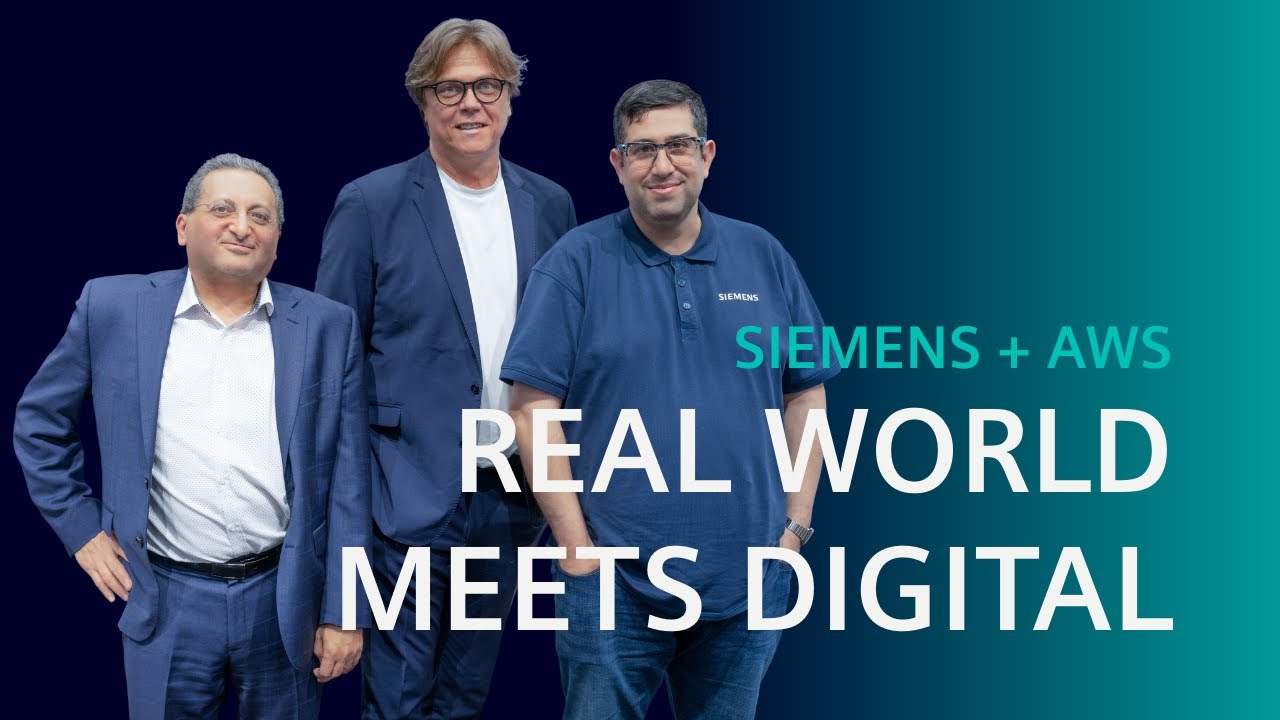 Industrial Metaverse and AI: Data Integration and Digital Transformation | Siemens and AWS
