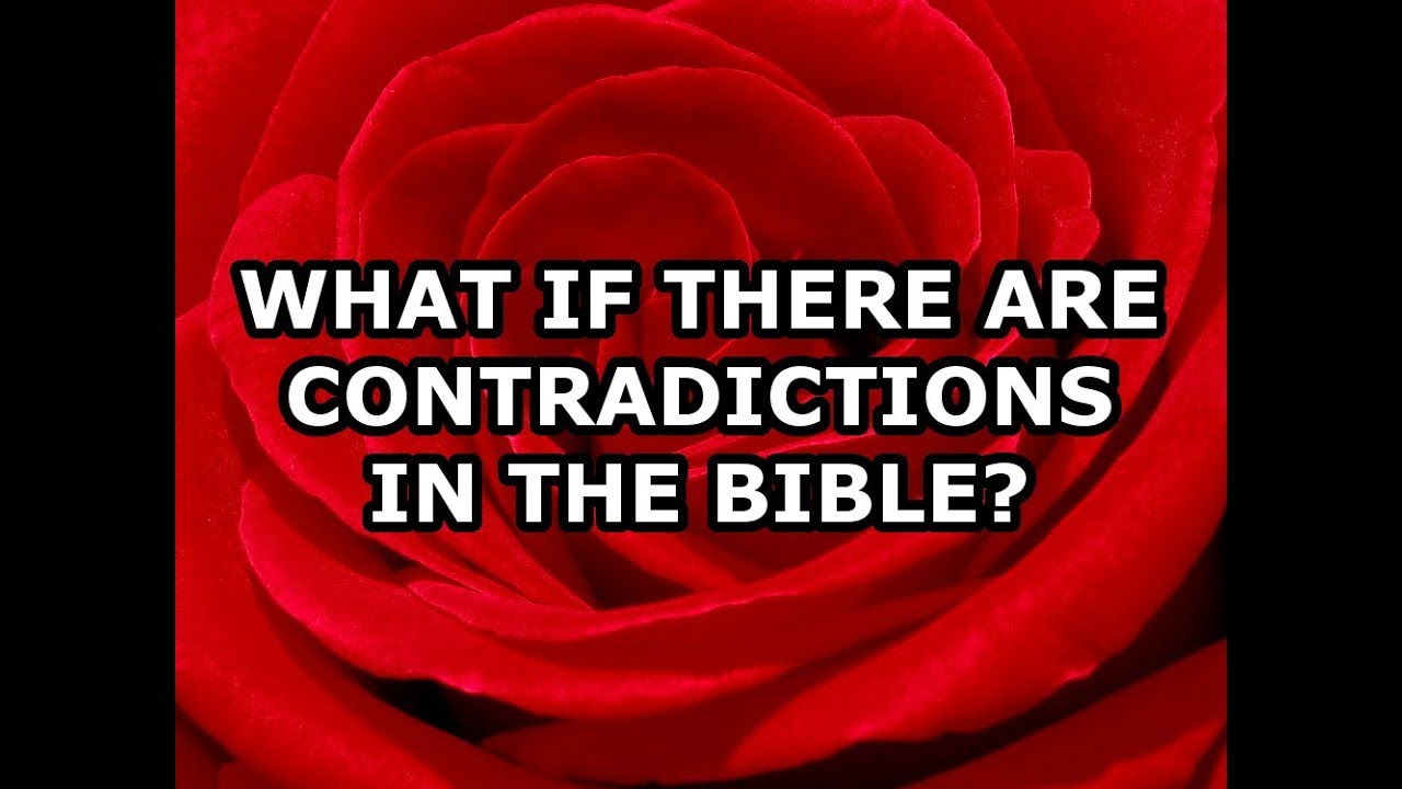What If There Are Contradictions in the Bible?