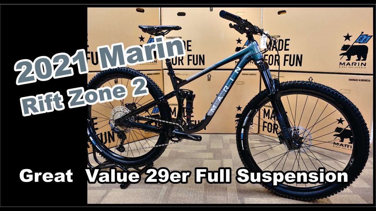 2022 Marin Rift Zone 2 | Details and Specifications of a capable 29er full suspension mountain bike