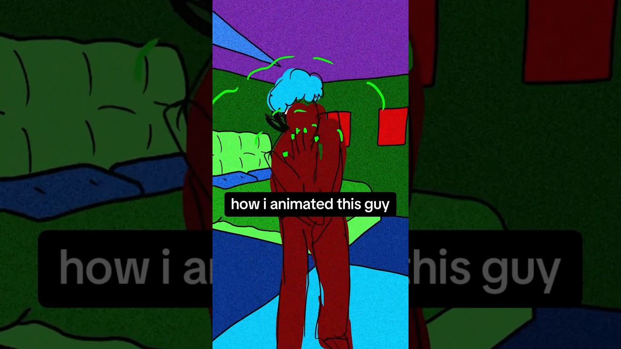 HOW TO ROTOSCOPE #animation #shorts #musicvideo
