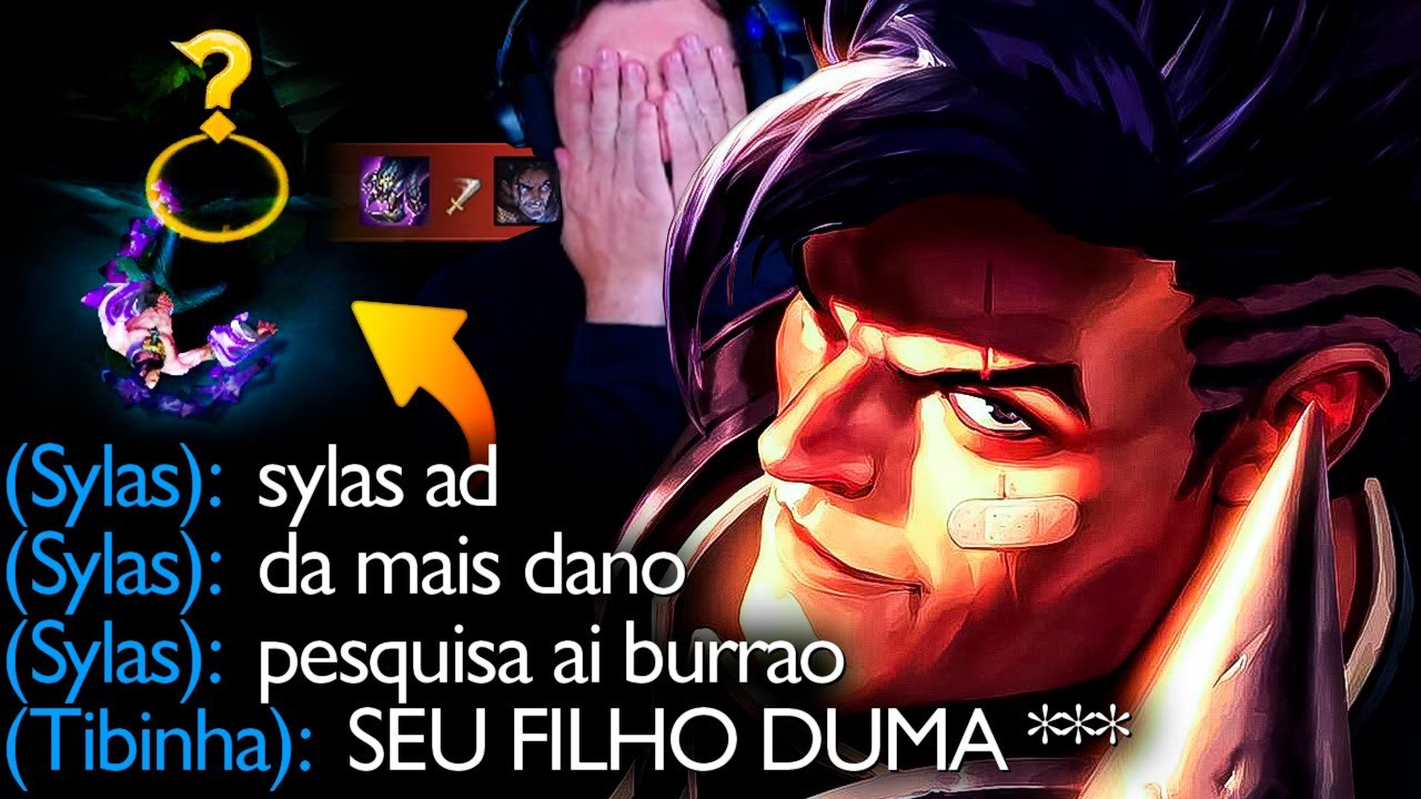 JOGO DO ANO KKKKKKK DARIUS 1V9 E TIBINHA TILTADO XINGOU MUITO