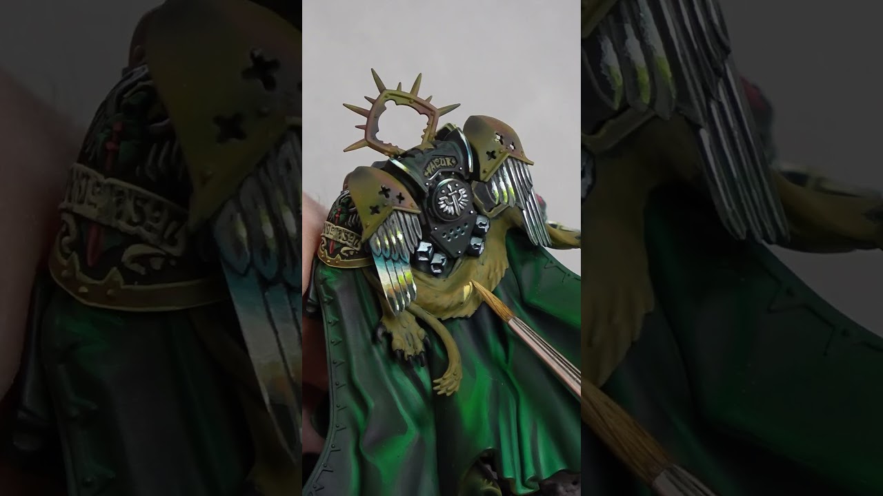 Full process Warhammer Painting #miniaturepainting #satysfying #relaxing #art #artwork #painting