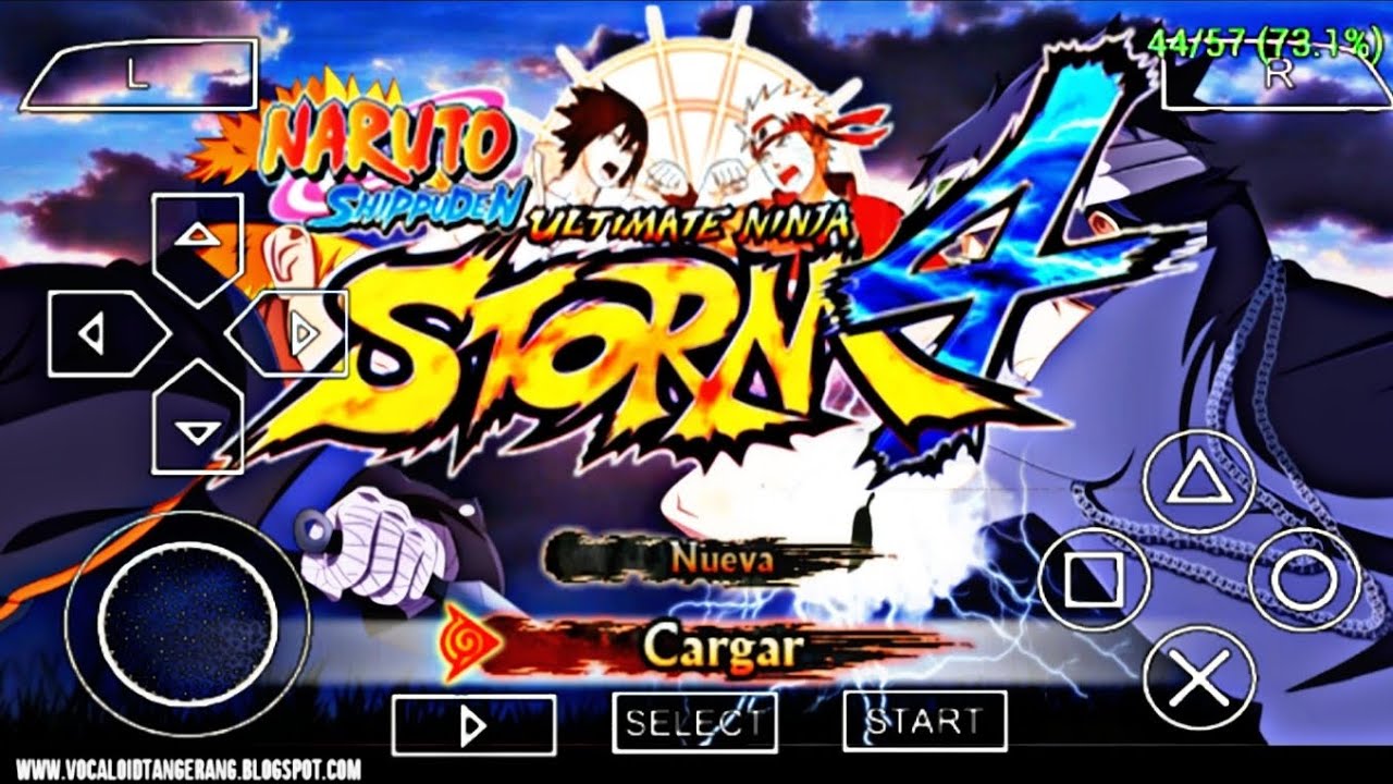 NOVO! [ NARUTO SHIPPUDEN ULTIMATE NINJA STORM 4!] (Mod Naruto impact,PSP)