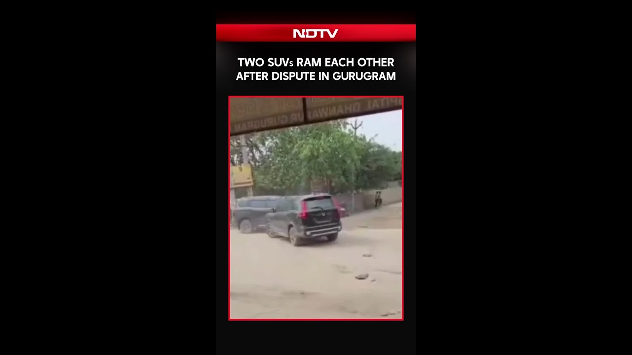 SUV Drivers Ram Each Other After Road Rage, Viral Video Shocks Viewers