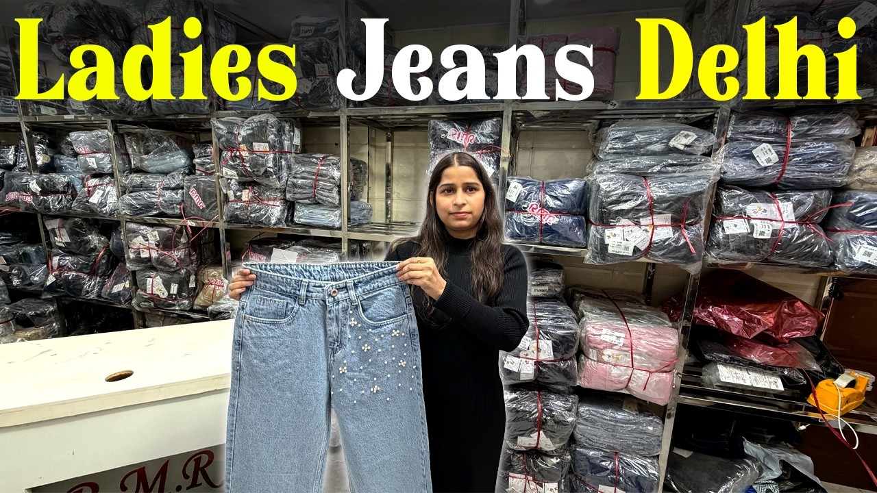 Ladies Trending jeans Manufacturer in Delhi / Baggy Jeans Wholesale/ RMR JEANS