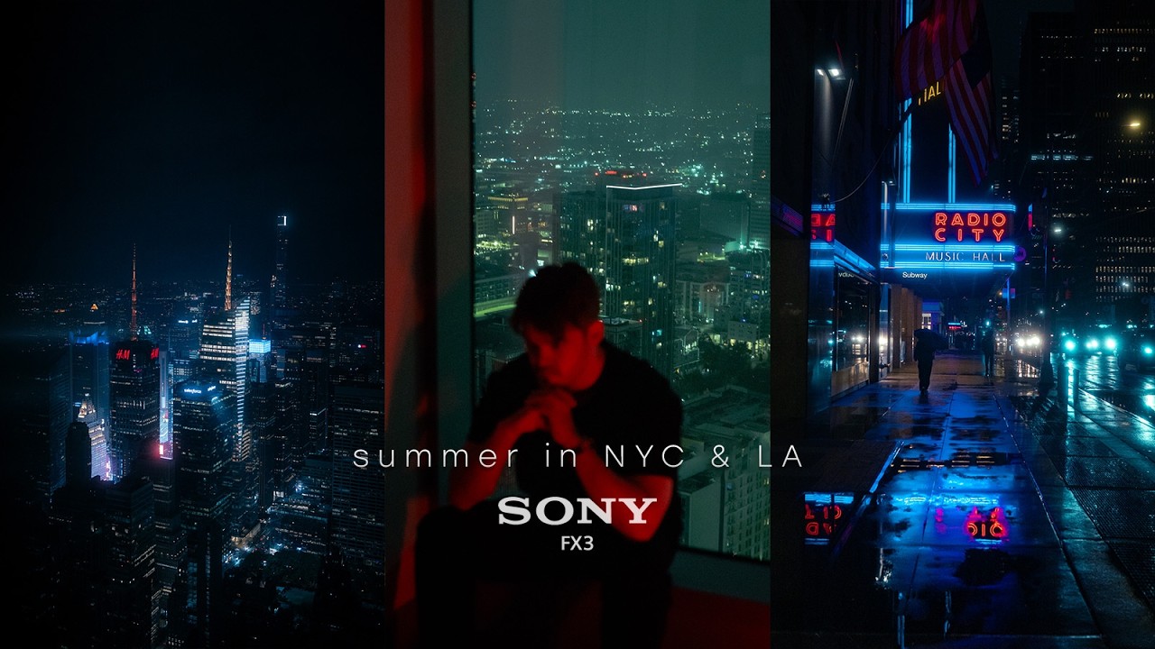 Как я влюбился в Нью-Йорк [Кинематографический видеоблог Sony FX3]
