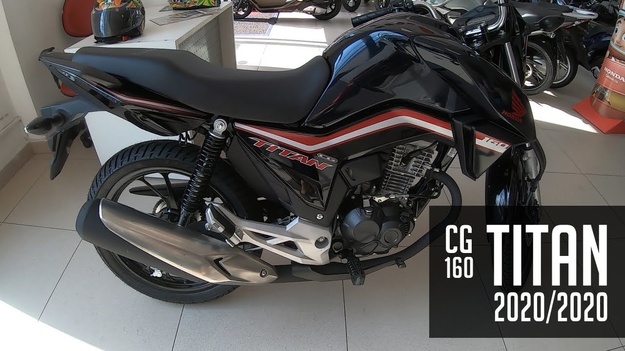 Honda CG 160 Titan 2020/2020 AVALIAÇÃO: cor, detalhes, preço, consumo e ficha técnica