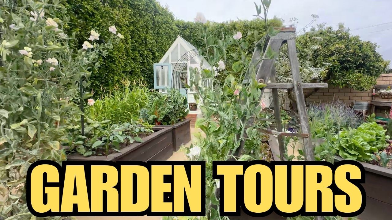 California Garden Tours - 2 Beach Cities ASMR Relaxation