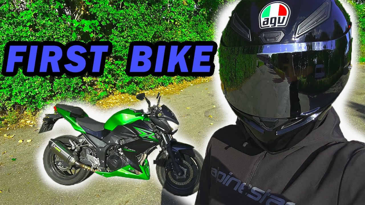 Picking Up First Motorcycle! | Ride Home on Kawasaki Z300