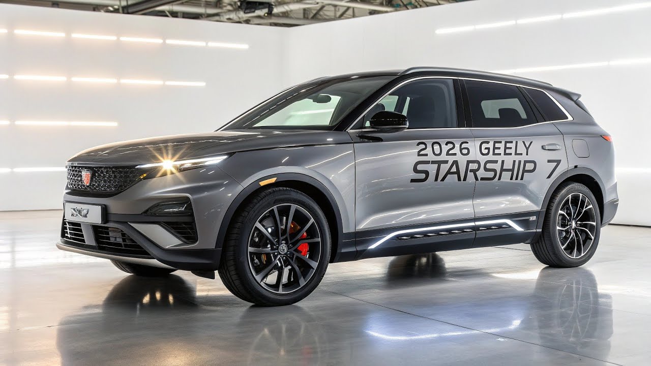 Geely Starship 7 2026 — новый флагман будущего с передовыми технологиями