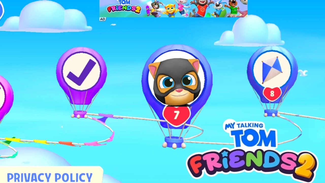 ​My Talking Tom & Friends 2 | New Rakoonz Adventure - Full Gameplay | Tom New Update & Rakoonz Chase
