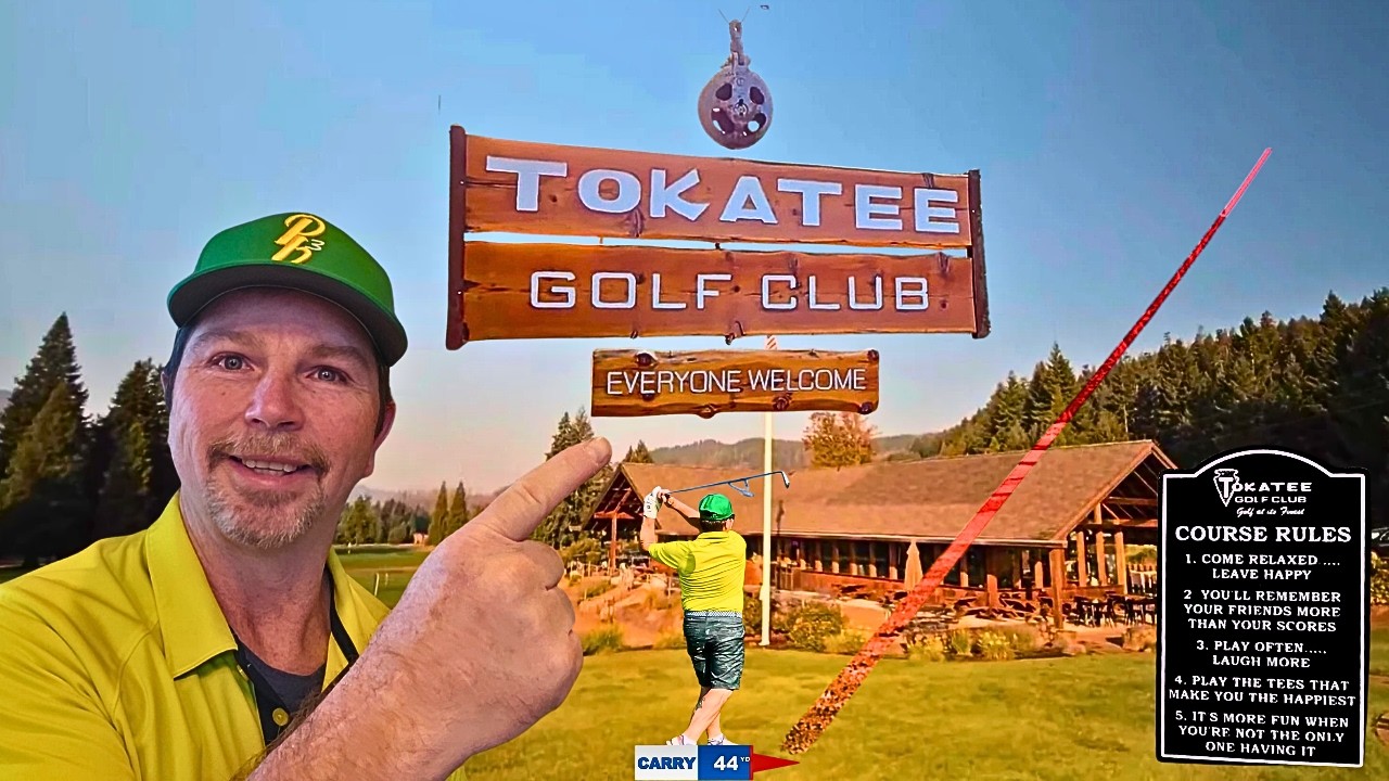 Pure Oregon Golf Bliss! Playing the back 9 at Tokatee Golf Club!