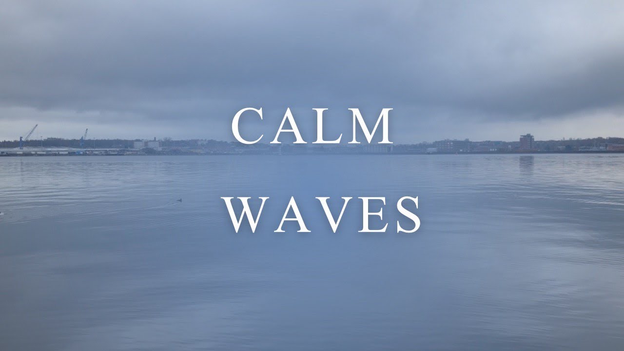 1.5 Hours of Calm Sea Waves • Soft Sounds for Sleep, Study & Relax